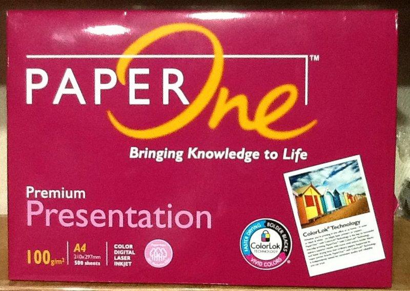 【PAPER ONE 】 影印紙 100磅 100p A4 500張/包 (運費請注意)