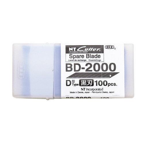 {振昌文具}有現貨喔 含稅 日本 NT Cutter Spare Blade 30°度黑刃刀片 100片 BD-2000