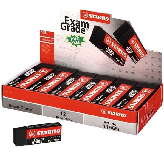 {振昌文具}德國天鵝牌 STABILO 1196N 環保橡皮擦 大 盒裝組 12入 無毒