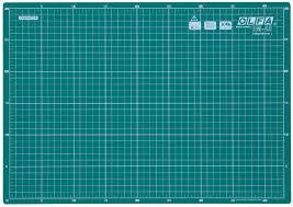 {振昌文具}OLFA 日本原裝 CM-A3 A3 8k 切割墊 雙面印刷 三層構造二軟一硬.專業用 雙面綠 公分英吋
