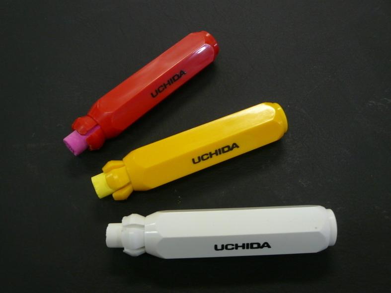 {振昌文具}【請先來電洽詢庫存】日本 製 UCHIDA 內田洋行 MARVY 粉筆夾 磁性粉筆夾 可吸附黑板 好握 好寫 好收納