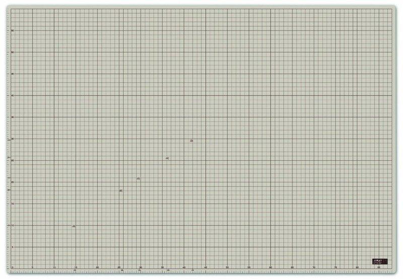 {振昌文具}OLFA   A1 切割墊 CM-A1 (特大) (灰褐、黑色兩面) /塊 (CM-A1-BK)