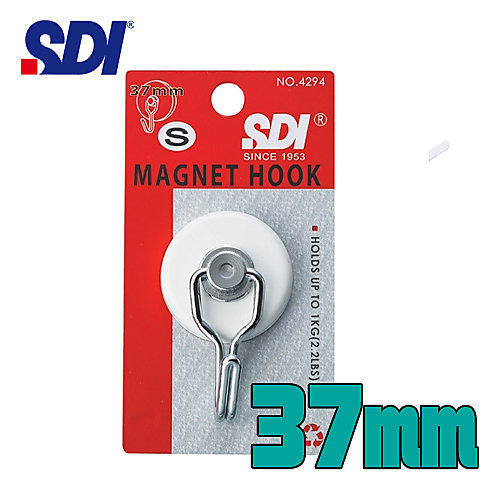 {振昌文具}【手牌SDI】NO.4294 超級強力磁鐵掛勾 圓型磁鐵掛勾 (直徑37mm)