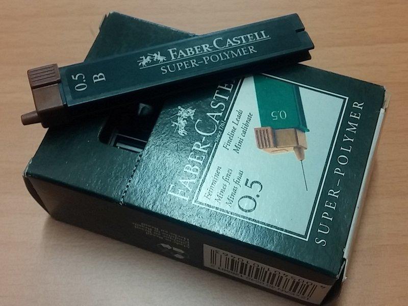{振昌文具}德國 FABER-CASTELL 輝柏 自動鉛筆芯 筆芯 0.5mm 0.7mm HB B 2B H 2H
