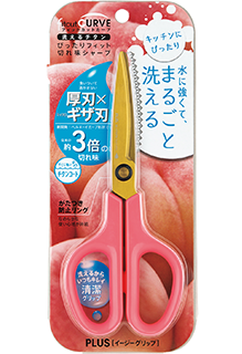 {振昌文具}PLUS 34-558 SC-175STW廚房剪刀 粉