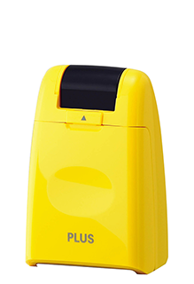 {振昌文具}PLUS 37-873 IS-500CM滾輪個人資料保護章 黃