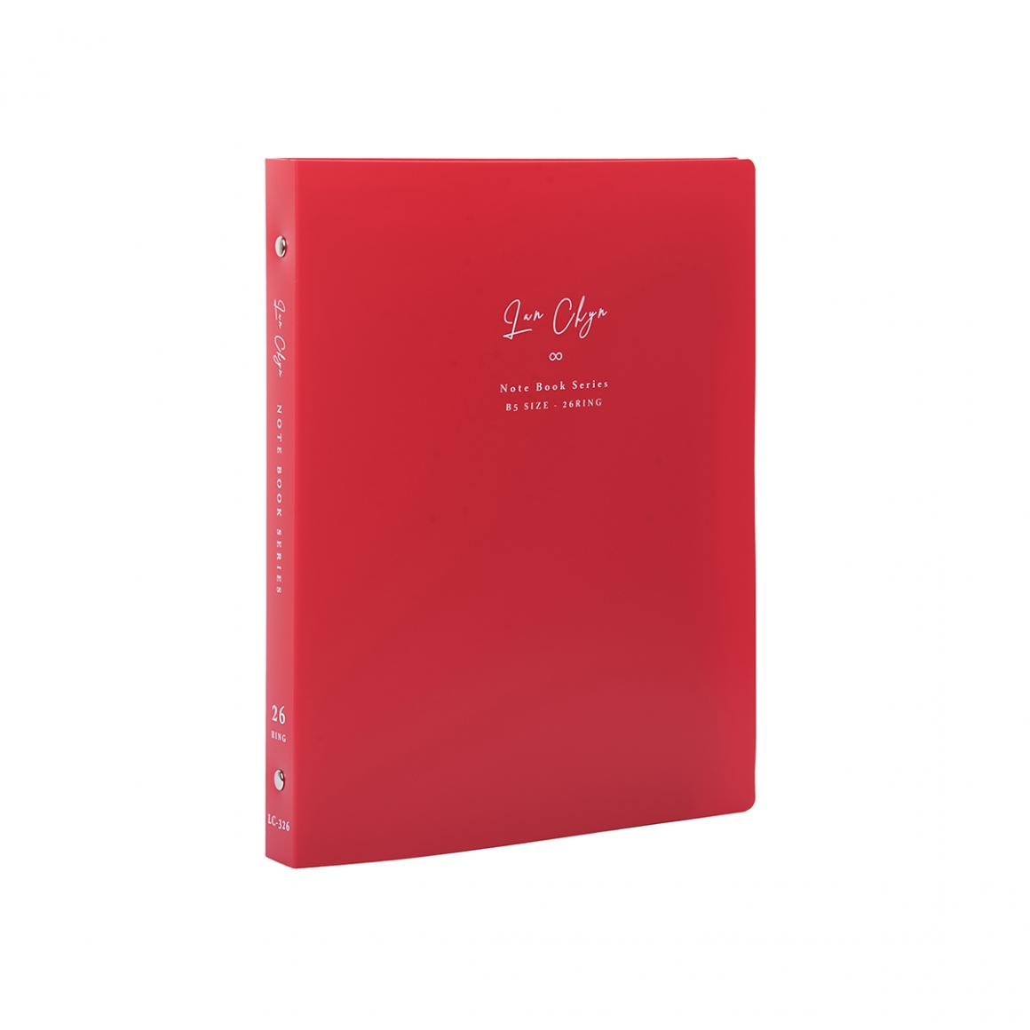 {振昌文具}【連勤】LANCHYN P.P 26孔B5有耳圓型鐵夾(附分段卡)/LC-326