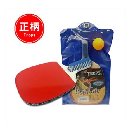 {振昌文具}【成功success】特波士 正柄五夾反膠桌拍(練習級) 44101
