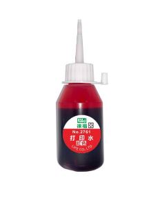 {振昌文具}【徠福LIFE】高級打印台補充水-紅色 NO.2761