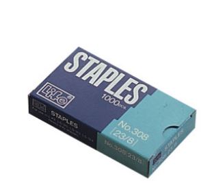 {振昌文具}【徠福LIFE】釘書針 23/8 (8mm) no.308