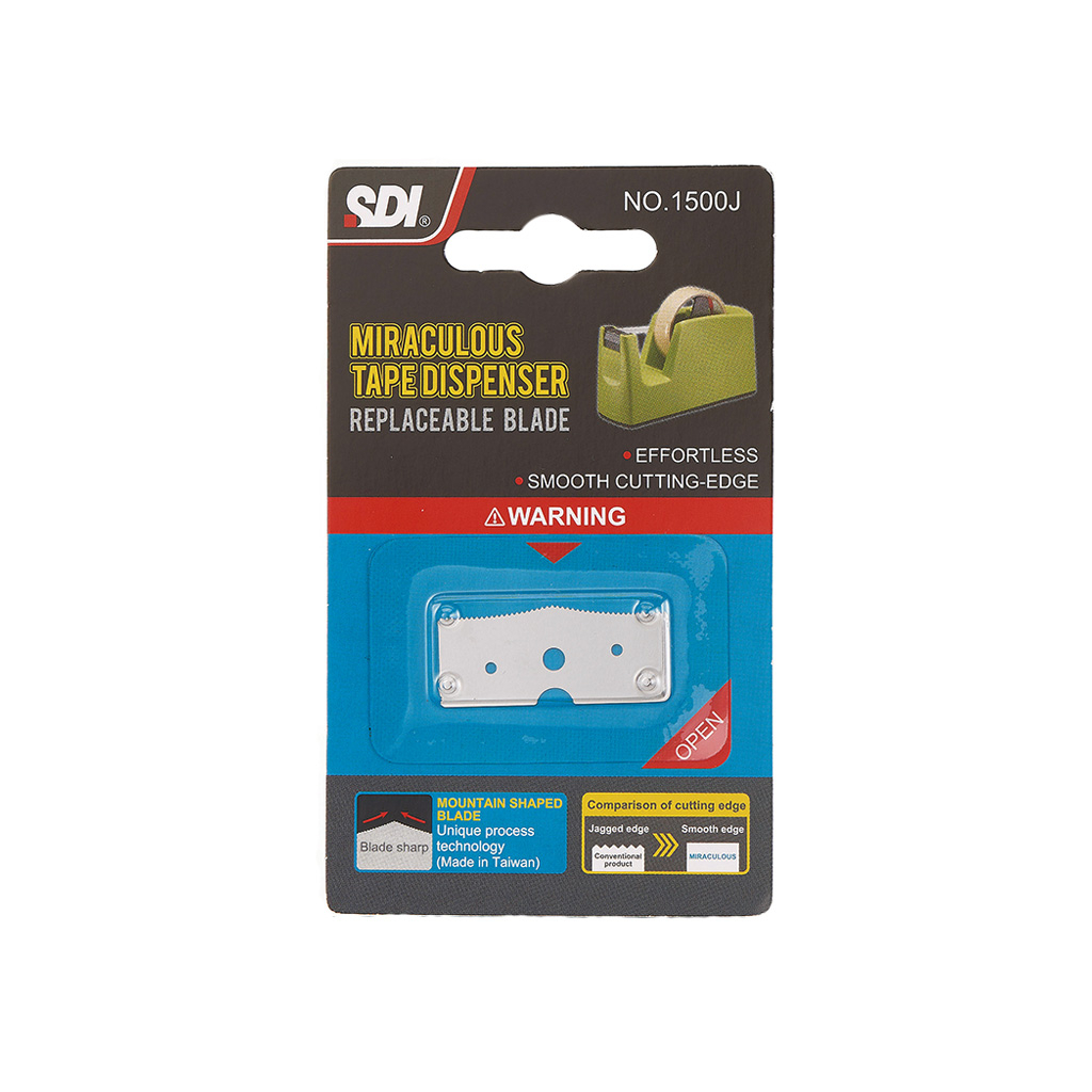 {振昌文具}SDI 手牌 NO.1500J 好神切直線美膠帶台手牌 N0.0520B 專用替換刀片
