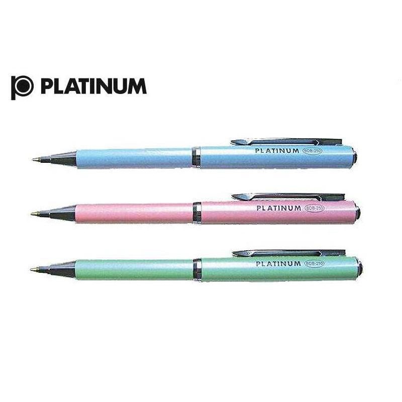 {振昌文具}PLATINUM 白金 BDB-350 琺瑯烤漆 金屬 伸縮原子筆  迷你 伸縮筆 禮品 贈品