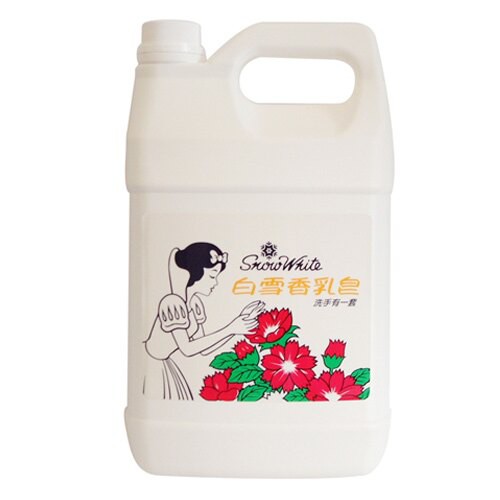 【白雪 snow white 洗手乳】香乳皂 洗手乳 補充包 補充罐 補充瓶 4000g