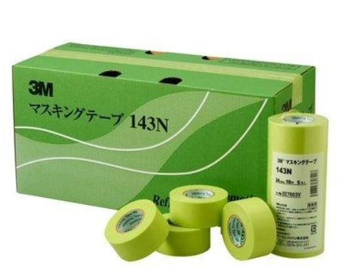 {振昌文具}3M 紙膠帶 綠色 143N系列 模型遮蓋膠帶 15mm*18M