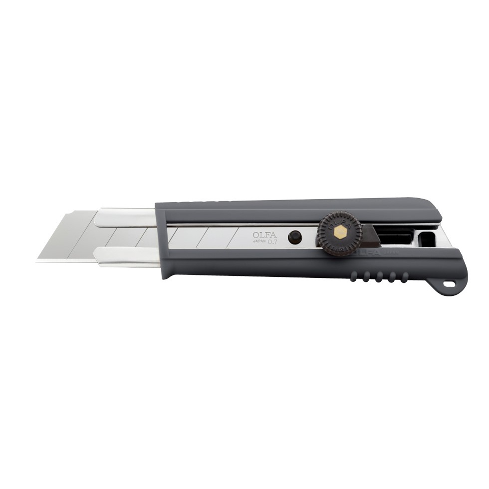 {振昌文具}OLFA 25mm特大型美工刀 抗滑握把 黃色(NH-1) / 灰黑色(151BG)