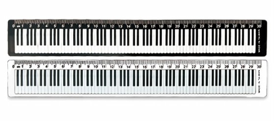 {振昌文具}W.I.P HA90 30cm鍵盤尺/支