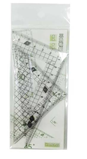{振昌文具}W.I.P 三角板組(2入) 型號：HA401-22/組