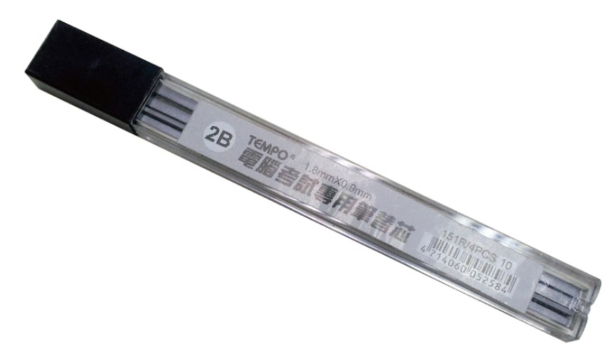 {振昌文具}節奏 TEMPO 方形2B電腦考試用替芯 151R
